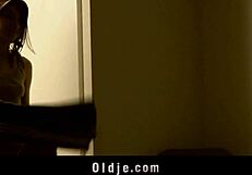 Bald Older Bangs Maid