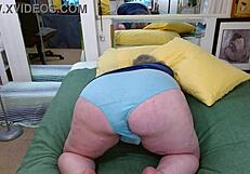 Blue Granny Panties For Luke