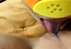 I feel so excited licking that high school student's pussy in new241new.