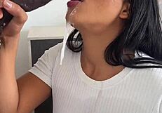 I enjoy satisfying desires with huge meat dildo nysdel