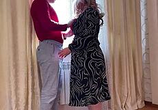 I persuaded mature stepmom to give blowjob and anal sex, oh yeah!