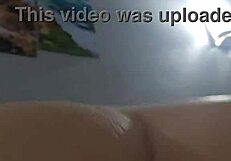 Latina teen rides hard in homemade couple adventure