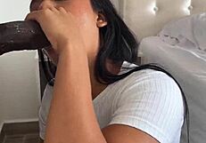 I enjoy satisfying desires with huge meat dildo nysdel