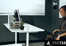 Desperate Teacher Christy Love Begs Student Codey Steele for Impregnation