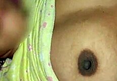Deshi Wife's Big Tits Played With In Homemade Scene, Riding And Squirting