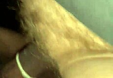 Intense Outdoor Sex On Car With Black Hairy Pussy And Cock