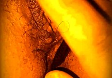 Neighbor fingers my pussy while husband works long hours