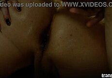 Cute Ts Ariel Demure Conjures Dream Lover Cliff Jensen For Tight Ass Fucking In Library