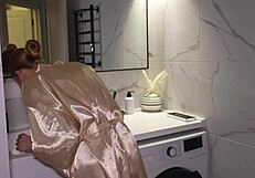 Her Shower Time Erupts With Massive Cock Slamming Wet Cunt