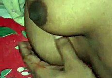 Deshi Wife's Big Tits Played With In Homemade Scene, Riding And Squirting