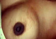 Deshi Wife's Big Tits Played With In Homemade Scene, Riding And Squirting