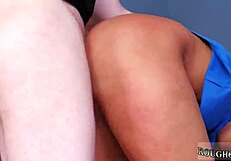 Intense Cling Wrap Bondage Rough Amateur Cuckold Ass Fucking