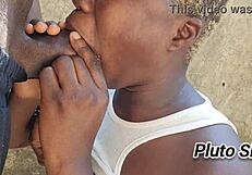 benefits of living in ashawo quarters, flashing pussy and fucking neighbors