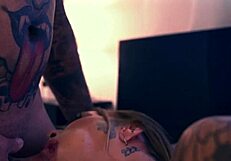 cassidy luxe fucks mad vince passionately, riding and sucking bareback