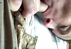 Slut Sucking Dick, Amateur Blowjob Scene with Deepthroat and Sloppy Sucking