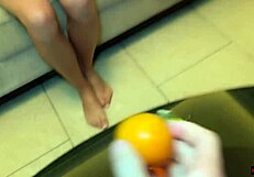 Pool girl brings stranger to orgasm in just 3 minutes in the hotel room