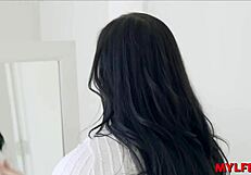 Naughty hot MILF undergoes complementary medical tests at the hospital.