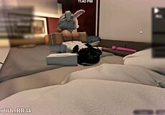 teasing this snow bunny before getting intimate sex with a follower