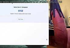 Strong fat cock exercises without cumming