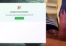 Strong fat cock exercises without cumming