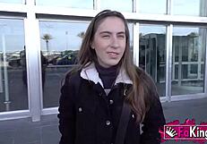 18yo and virgin nailing an innocent teen 18+age babe outdoors