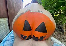 Trick Or Treat! This Latina Whore Does Oral Sex And Everything Outdoors!