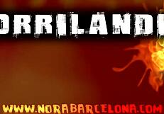 Blonde amateur touches herself while dancing erotically