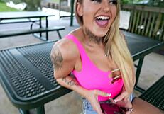 got to use my bondage n toys on busty blonde stephanie love