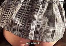 Stepdaughter distracts stepfather from computer game with expert dick sucking and swallowing