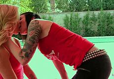 Small Titties And A Wet Oyster On A Perfect Blonde Licked And Fingered By Her Emo Girlfriend