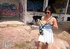 i fuck famous pornostar sheila ortega in a abandon house!