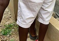 he gave me a hot short fuck outdoor.