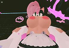 Roblox - Amy Gótica Me La Cojo Delante Del Público