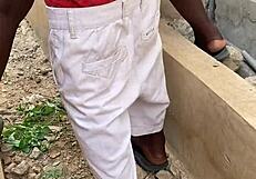 he gave me a hot short fuck outdoor.