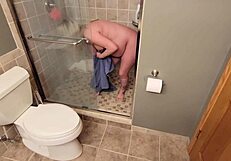 Pregnant Stepmom Has Stepson Rub Lotion On Her Naked Body Close Up