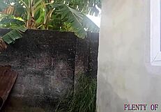 Intense outdoor hardcore sex in africa