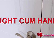 i stole my stepsister's dirty panties and she cums