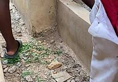 he gave me a hot short fuck outdoor.