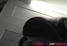 Tranny in lingerie jerks off 😍