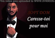 Touch yourself for me, French JOI with soft domination, David Cockins!