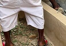 he gave me a hot short fuck outdoor.