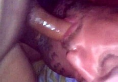 sucking monster shemale cock deepthroat style