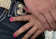 Mature woman in a high-definition video