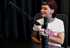 annie clementine gets nervous tattoo during orgy