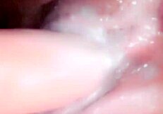 The creamy wetness coats her slutty ass and pussy in this steamy encounter.