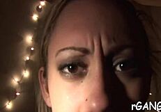 two girls get group-fucked at party