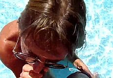 My Amateur French Slut Gives Blowjob