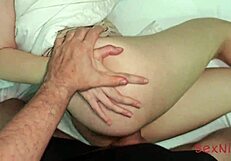 Oh wow, waking up to that throbbing hard cock after a wild night of partying!