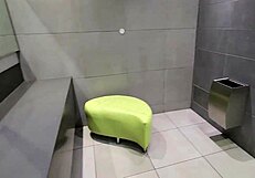 Sneaking Into Public Toilet For Fuck!