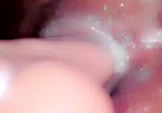 The creamy wetness coats her slutty ass and pussy in this steamy encounter.